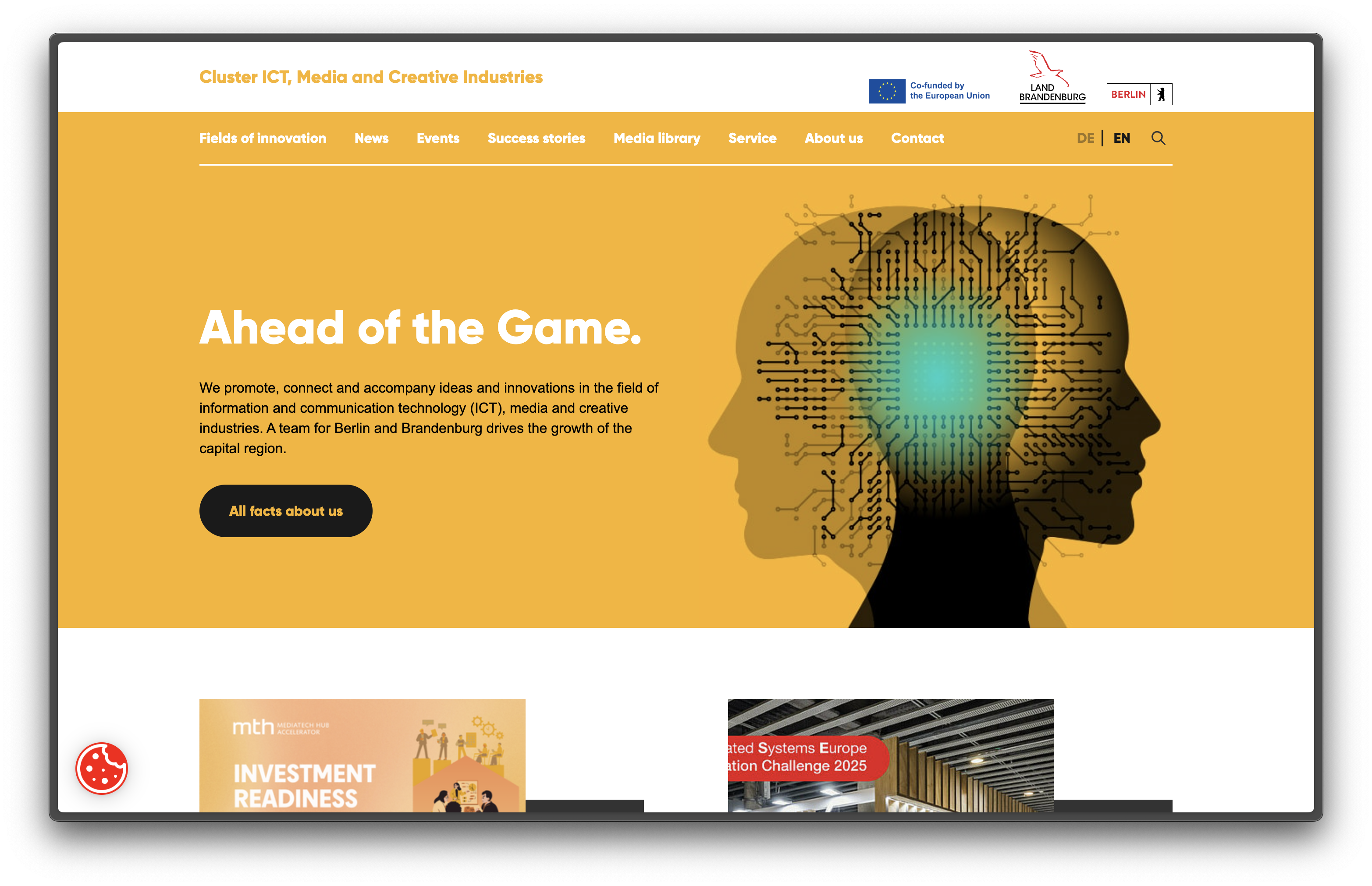 Berlin digital — Website & brand design