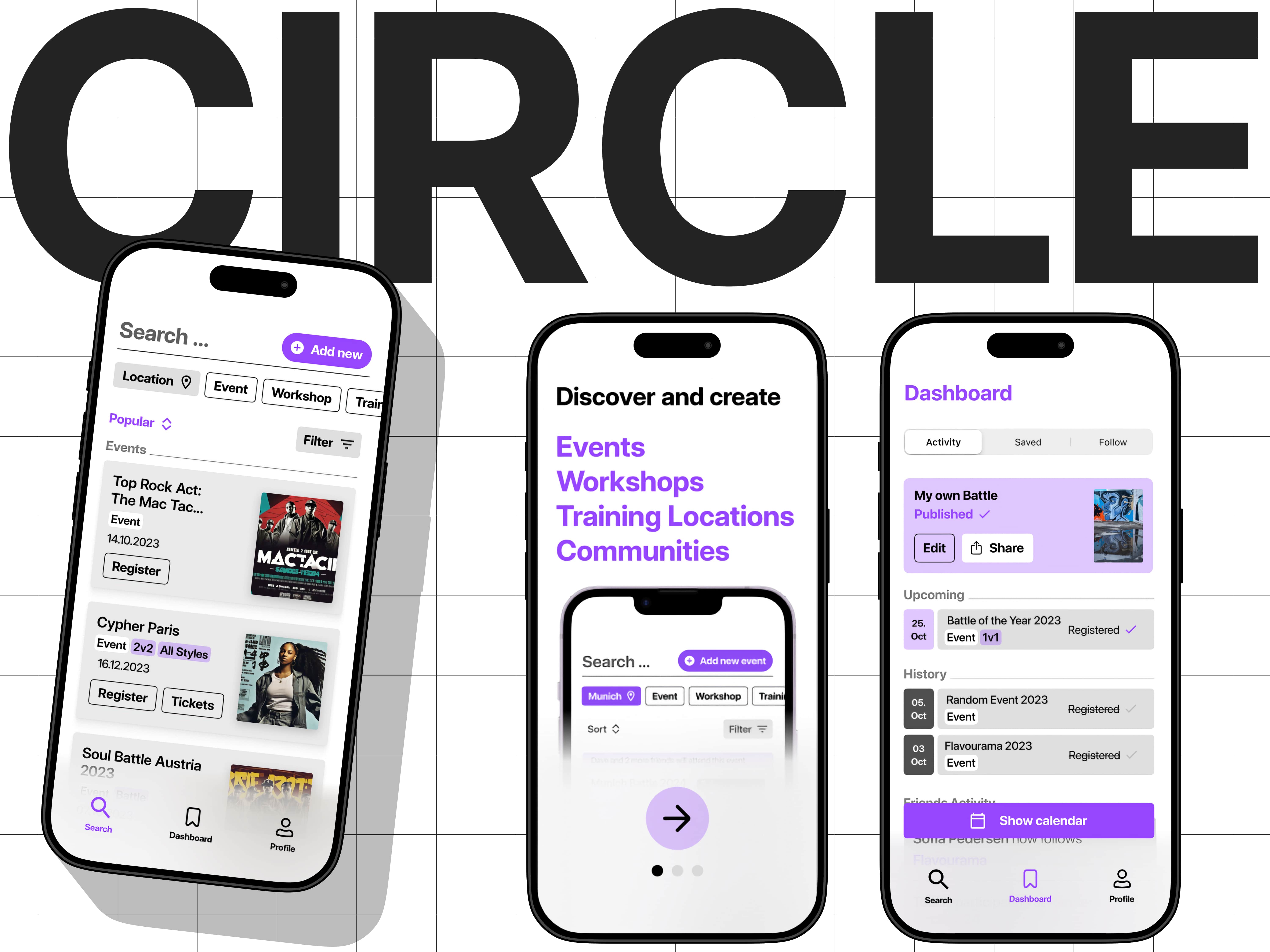 CIRCLE — Designing a dance community platform